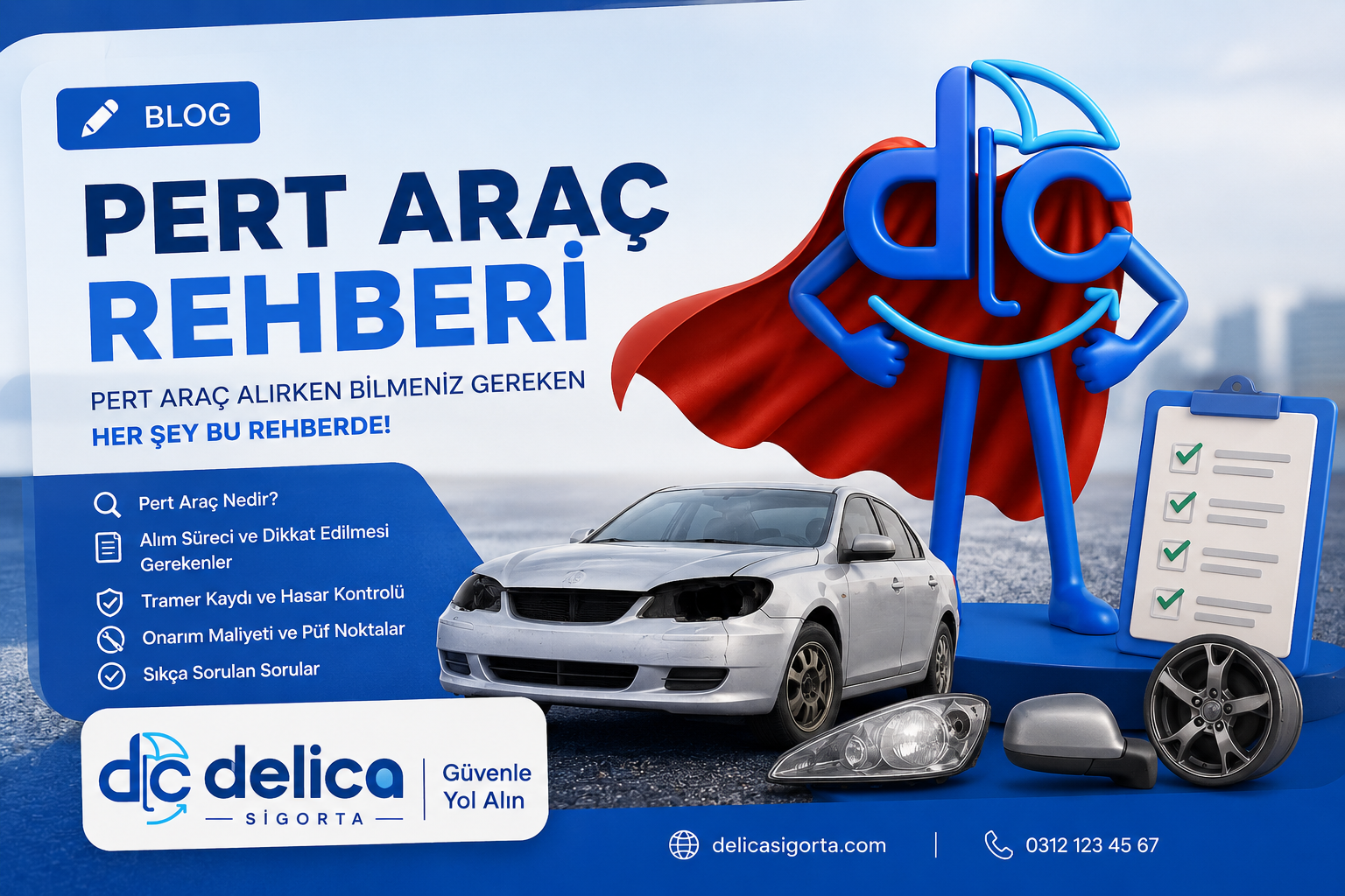 Pert Araç Rehberi: Ağır Hasar Kayıtlı Araç Alınır Mı? (Artıları ve Eksileri)